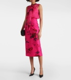 Erdem Bow-detail silk voile top