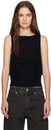 Eckhaus Latta Black Pallas Tank Top