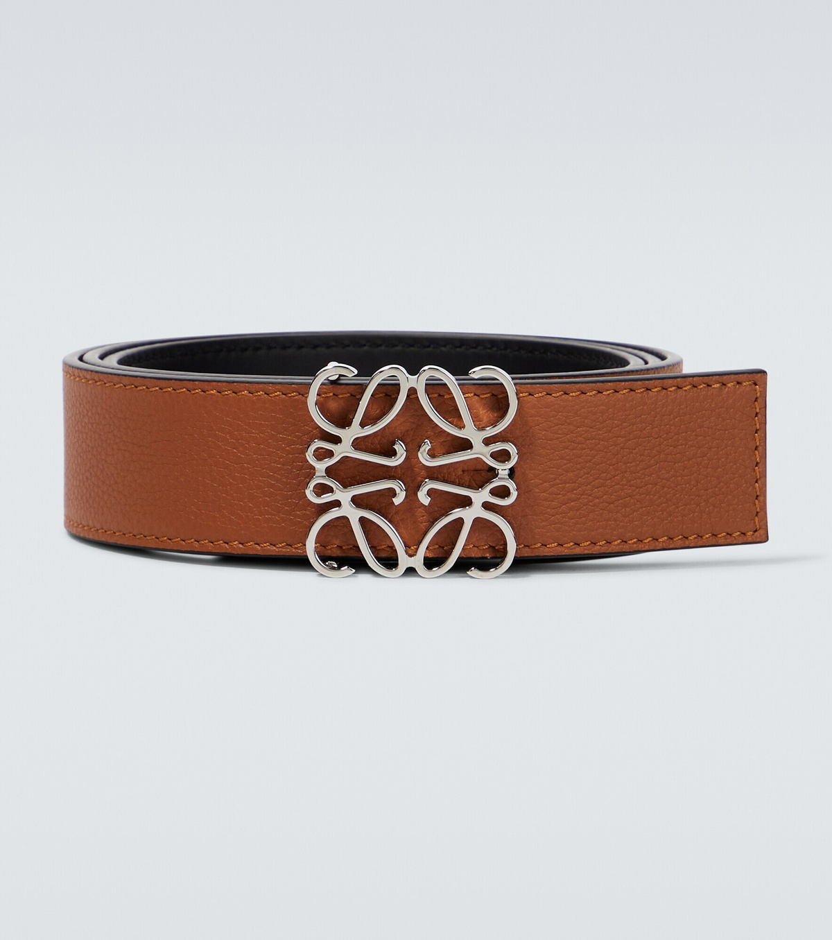 Loewe - Anagram reversible leather belt Loewe