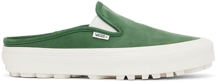 Photo: Museum of Peace & Quiet Green Vans Edition Mule LX Slippers