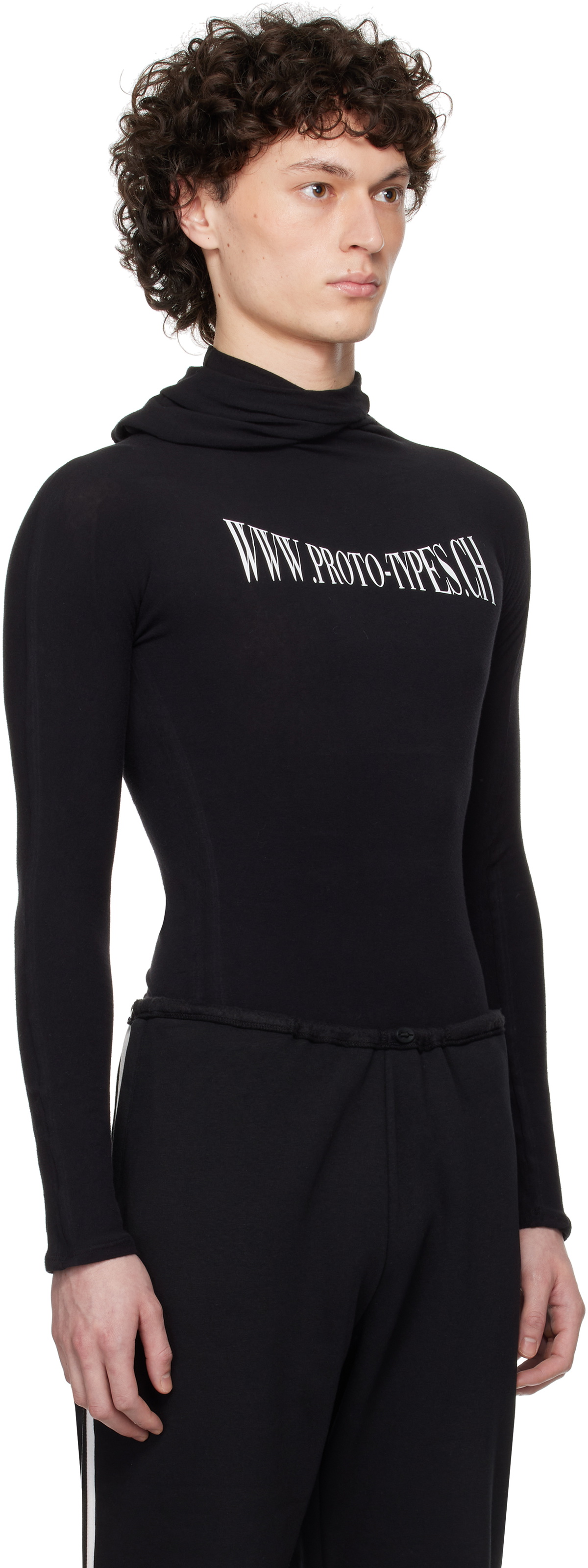 Prototypes Black Twisted Website Hoodie