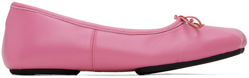 Vivienne Westwood Pink Brigitte Ballerina Flats Vivienne