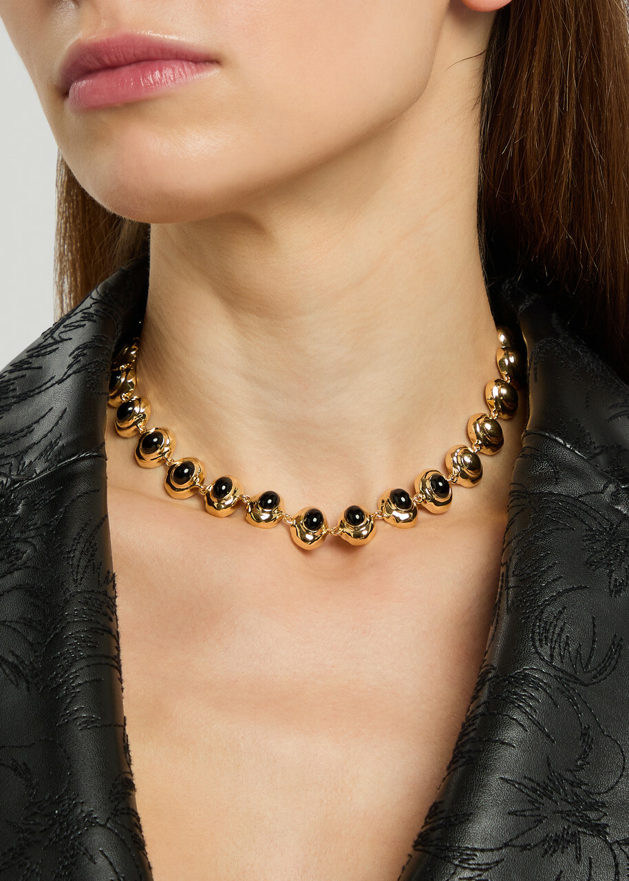 Joanna Laura Constantine Statement 18kt Gold-plated Choker - One Size
