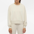 Stylerunner Women's Vista Crew Sweat in Oat Milk