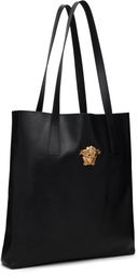 Versace Black 'La Medusa' Leather Tote