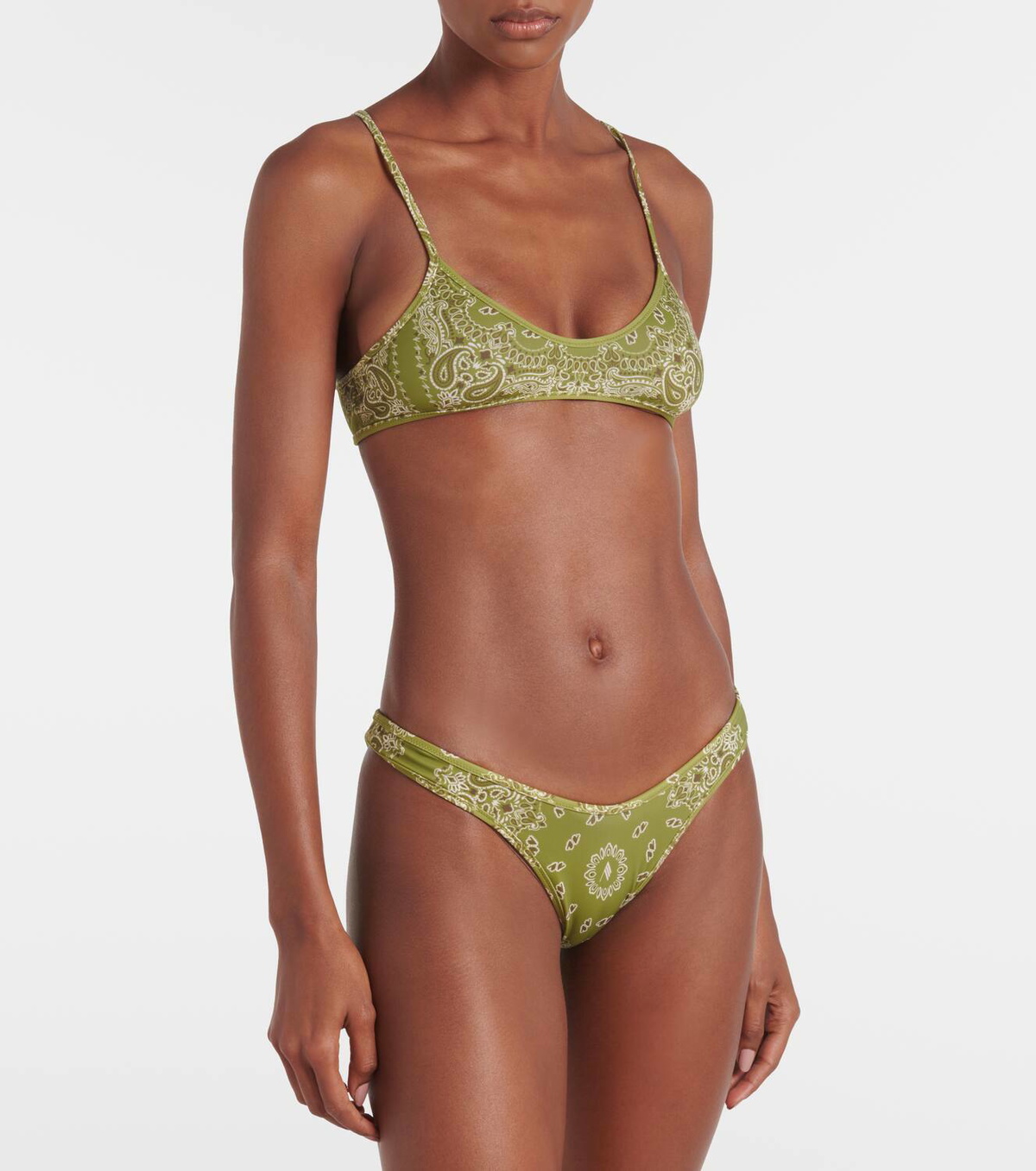The Attico Paisley bikini The Attico