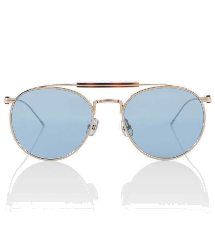 Photo: Brunello Cucinelli Round sunglasses