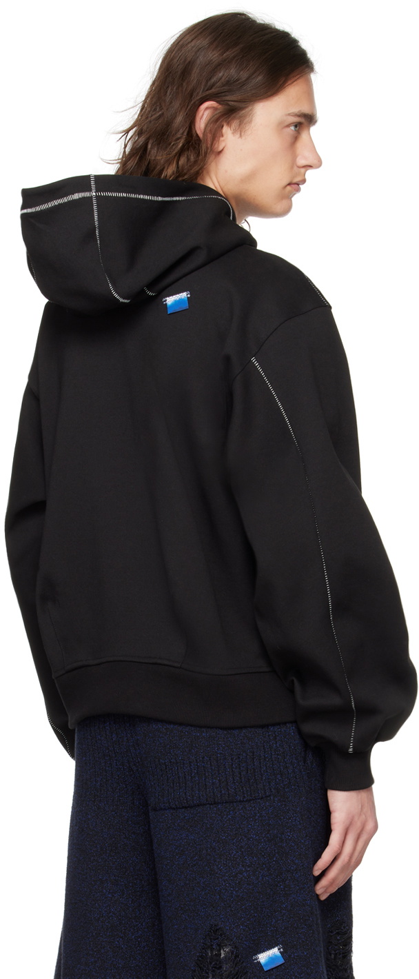 ★ADERERROR★ Nolc logo hoodie Noir Ader Error - NOLC Logo Hoodie | HBX - Globally Curated