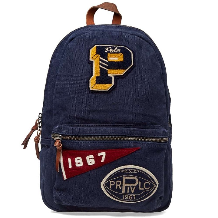 Photo: Polo Ralph Lauren Varsity Patch Backpack