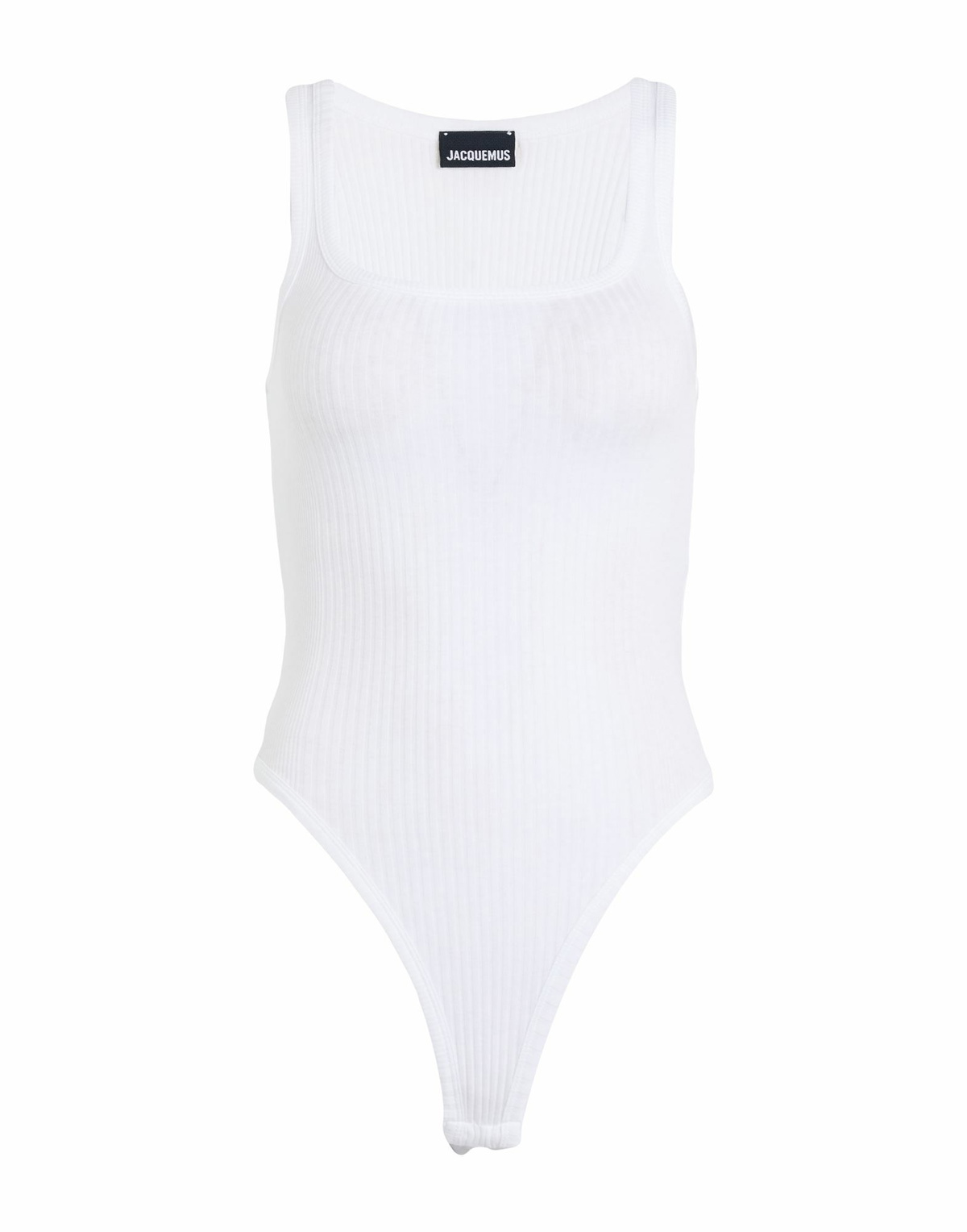 Jacquemus Womens Bodysuit in White