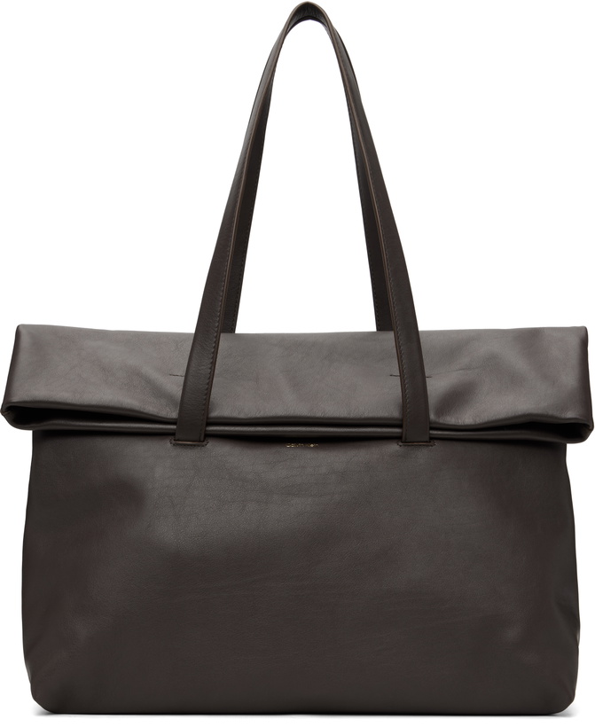 Photo: Calvin Klein Collection Brown NY City North South Tote