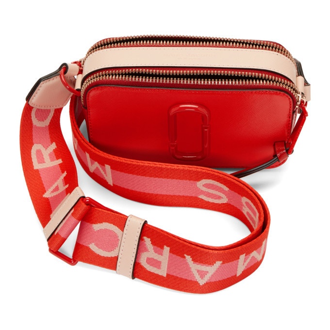 Marc Jacobs The Snapshot Small Camera Bag in Red