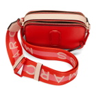 Marc Jacobs Red Small Snapshot Camera Bag