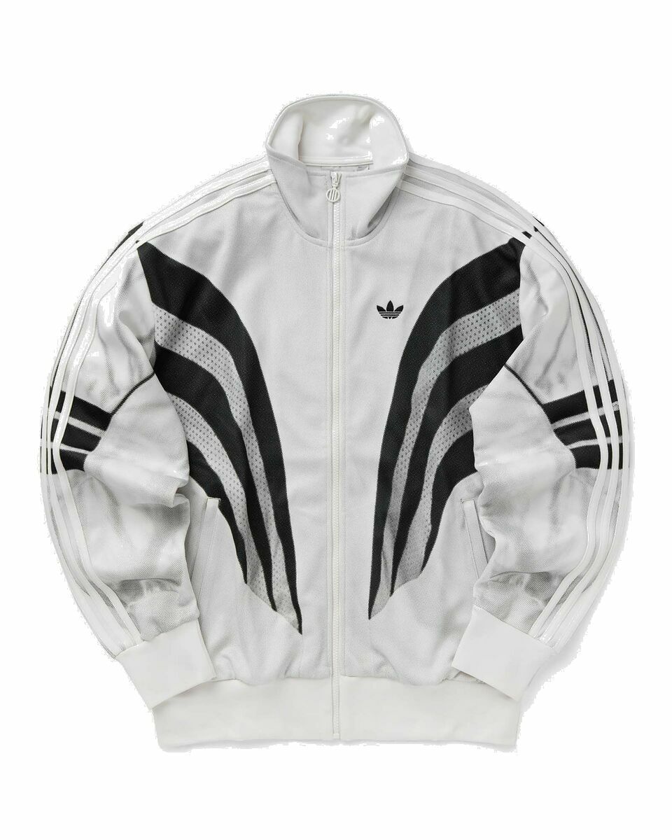 Photo: Adidas Prm Q3 Print Tracktop White - Mens - Track Jackets