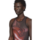 Mowalola Multicolor Petrol Tank Top