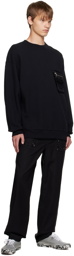 UNDERCOVER Black Pocket Sweatshirt