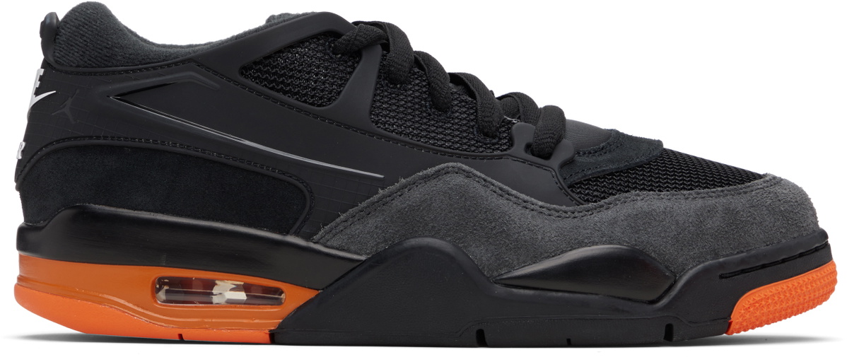 Nike Jordan Black & Red Air Jordan 4 RM Sneakers