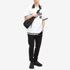 Dolce & Gabbana Men's Baseball Vacation Shirt in Black/White