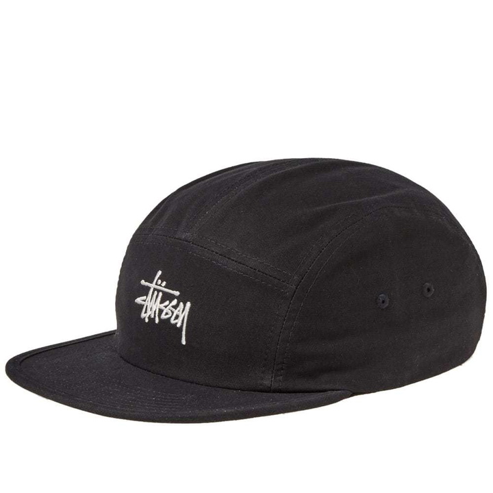 Photo: Stussy Stock Herringbone Camp Cap Black