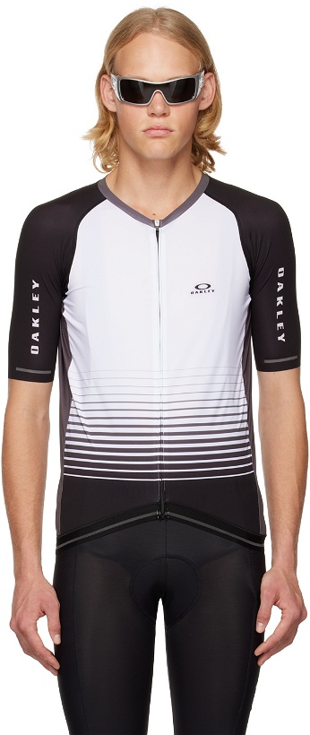 Photo: Oakley White Sublimated Icon Jersey 2.0 Top