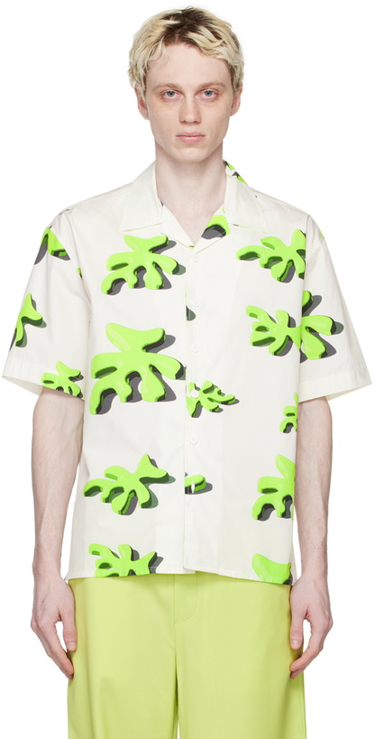 Photo: Bonsai White Printed Shirt