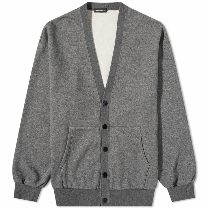 Photo: Undercover Men's Jersey Cardigan in T.Charcoal