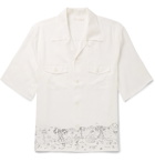 Our Legacy - P.X. Camp-Collar Printed Lyocell Shirt - Men - White