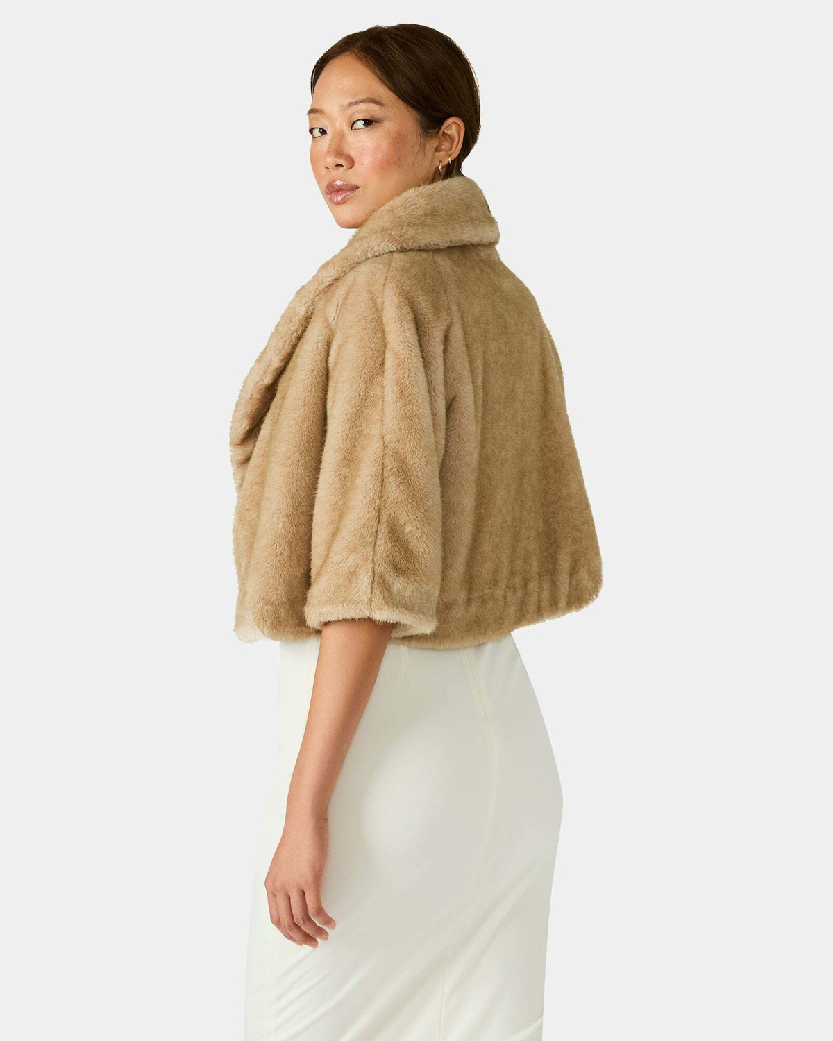Steve Madden Hestia Coat Dresses in Cream