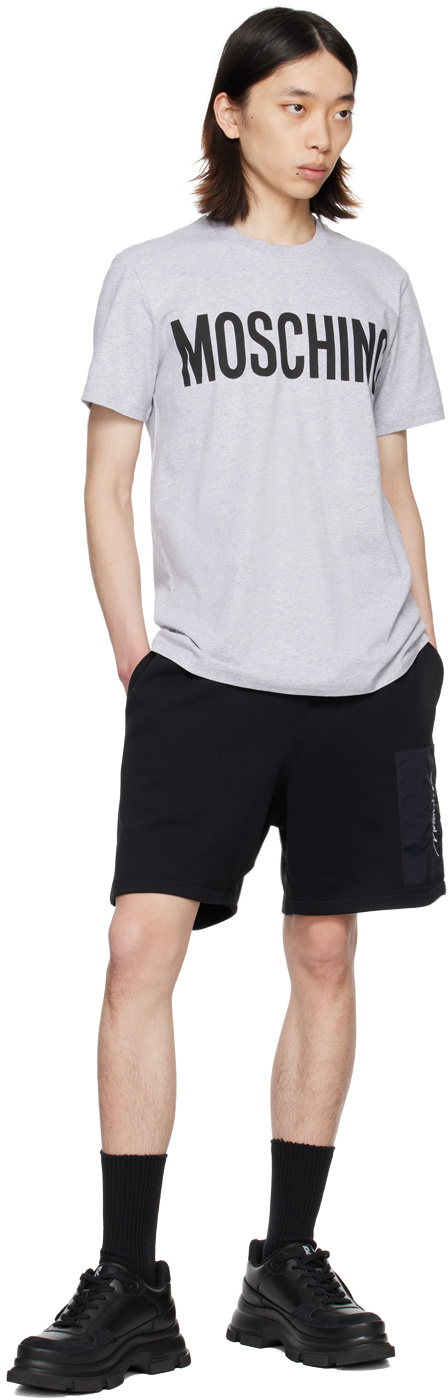 Moschino Black Patch Pocket Shorts