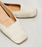 Calvin Klein Collection Kate leather slingback flats