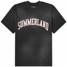 Nahmias Men's Summerland Collegiate T-Shirt in Faded Black