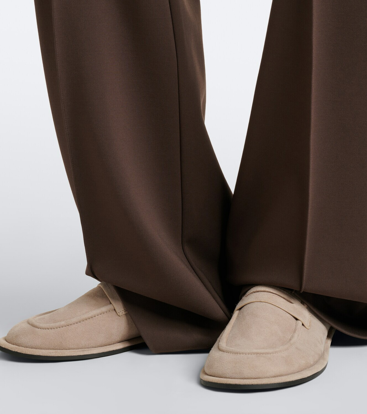 A.Emery Clarence suede penny loafers