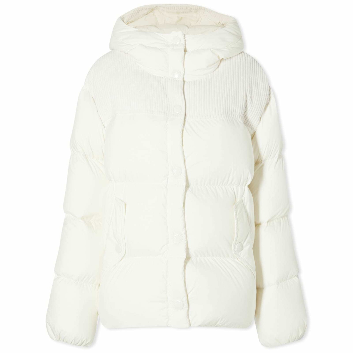 Snow White Bouquetin Short Down Jacket - Short Down Jackets for