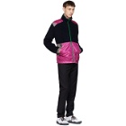 Lanvin Navy and Pink Mix Fabric Jacket