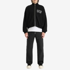 Cole Buxton Men's Knitted Track Jacket in Black