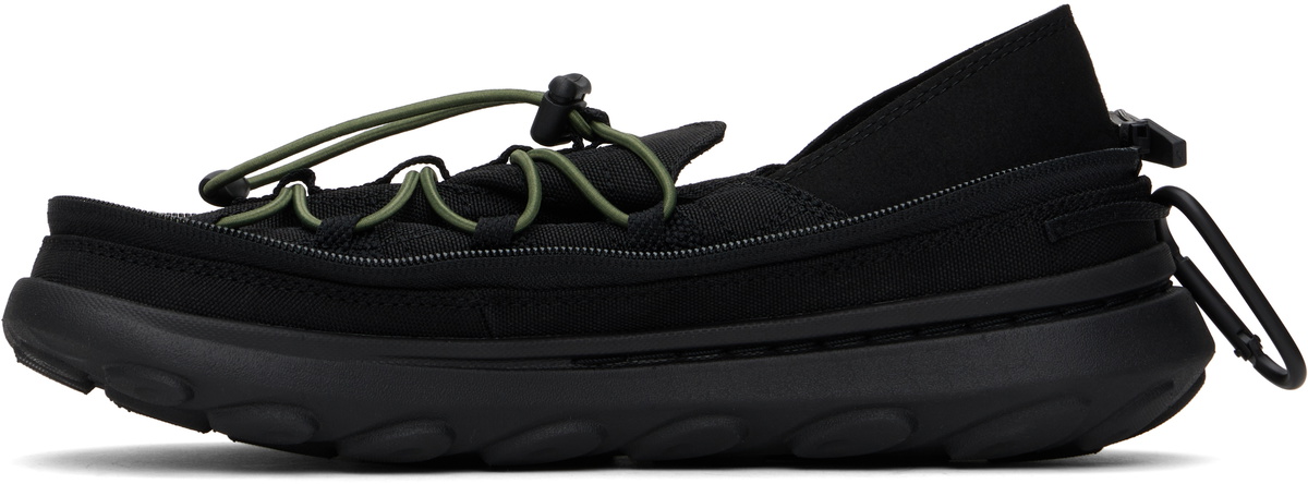 Merrell 1TRL Black Hut Moc 2 Packable Zip Off Loafers