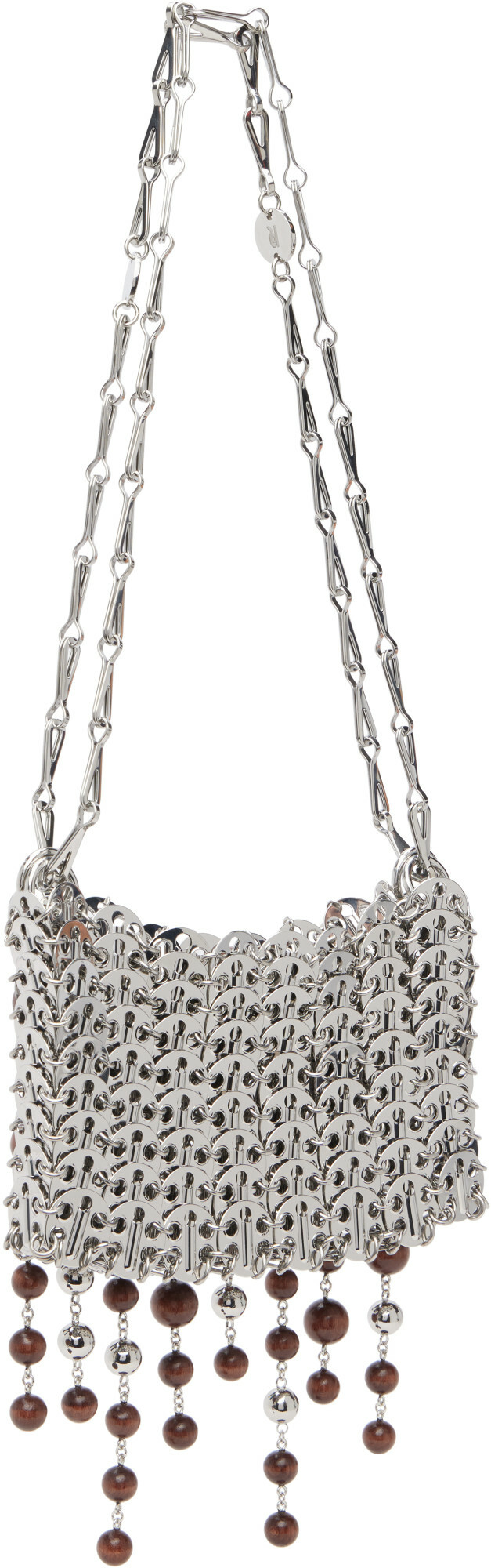 Rabanne Silver 1969 Shoulder Bag