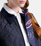 Prada Printed silk twill scarf