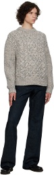 Joseph Gray Cable Sweater