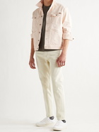 TOM FORD - Selvedge Stretch-Denim Trucker Jacket - Pink