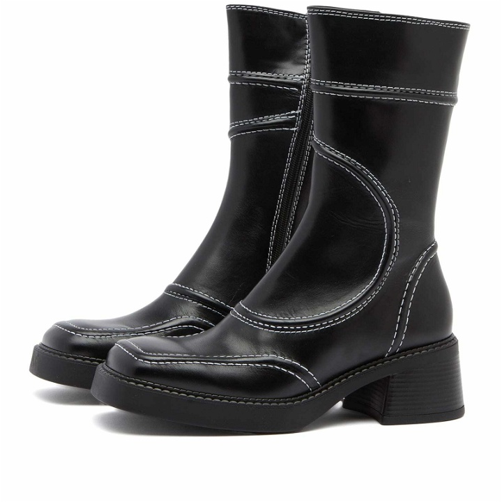 Photo: MIISTA Women's Malene Patent Boot in Black