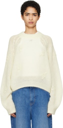 Axel Arigato Off-White 'Greys Embroidered' Sweater