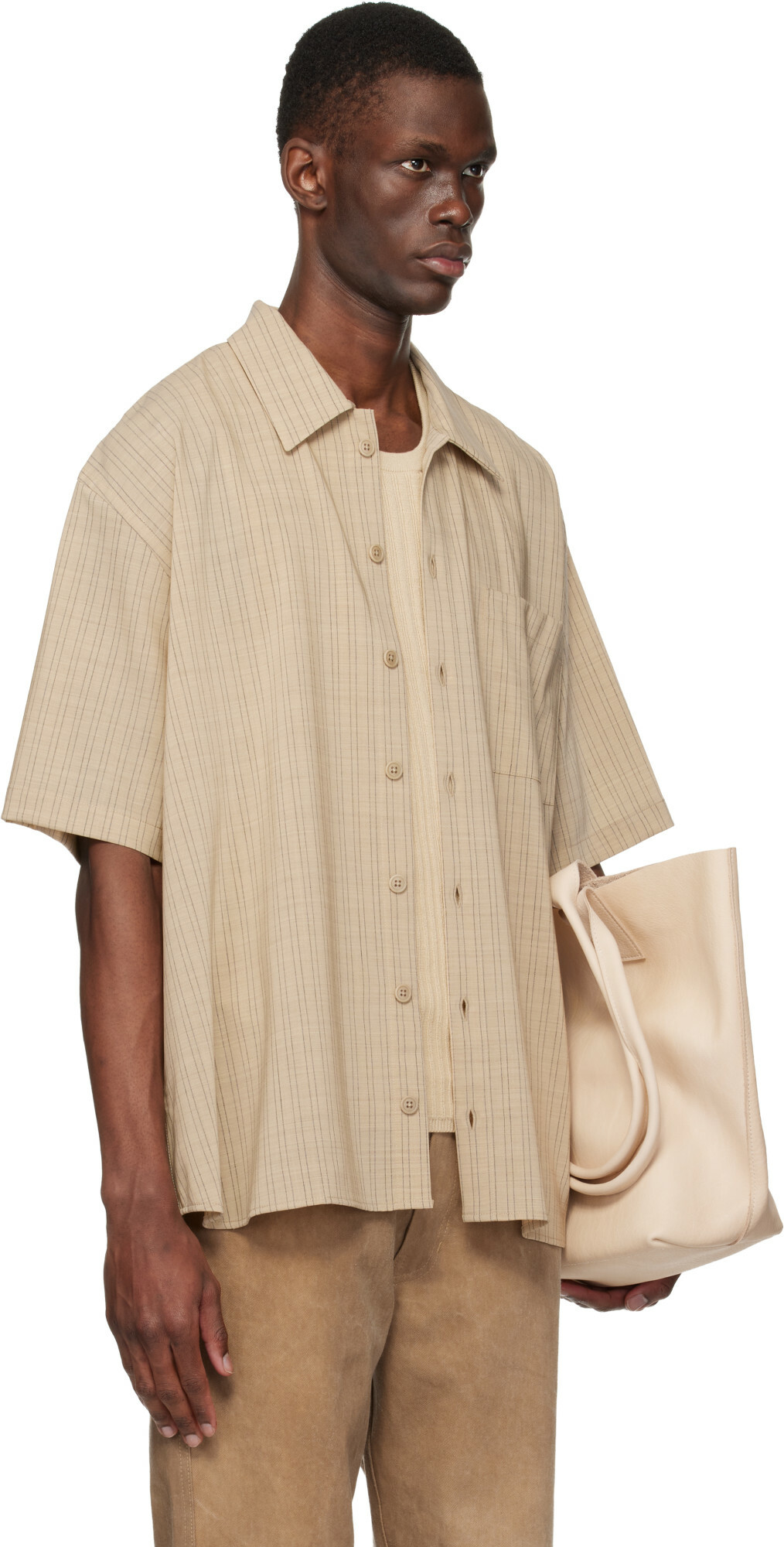 colbo Beige Easy Shirt
