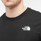 The North Face Men's Vertical T-Shirt in Tnf Black/Tnf White