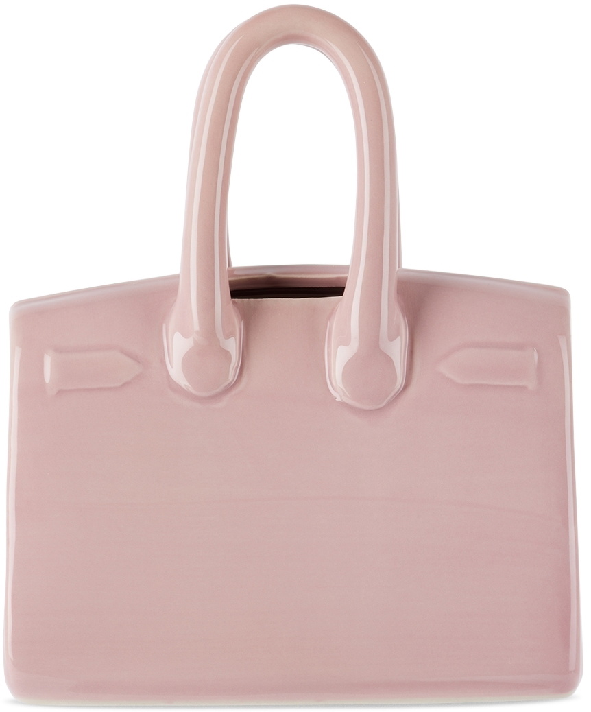 Curves by Sean Brown Pink Money Bag Piggy Bank