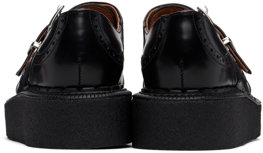 Comme des Garçons Homme Plus Black George Cox Edition Brogue Monkstraps