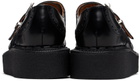 Comme des Garçons Homme Plus Black George Cox Edition Brogue Monkstraps