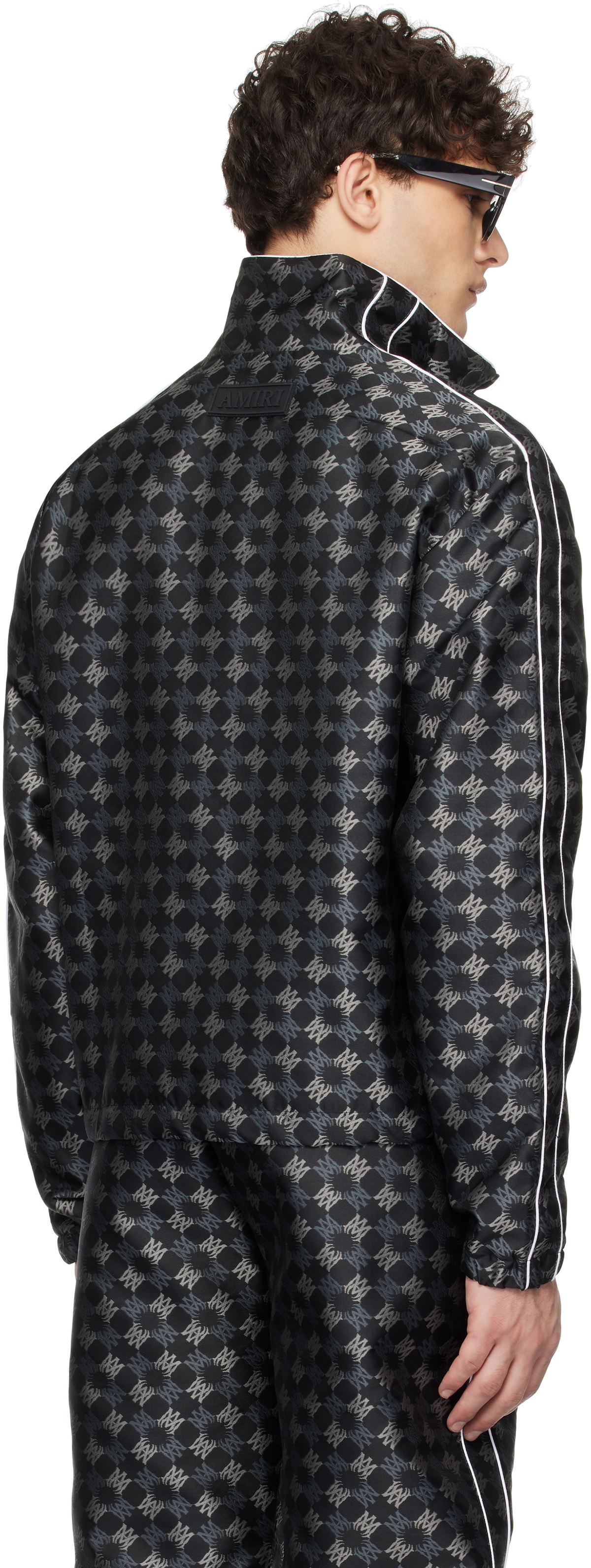 フリースジャケット AMIRI MA Quad Track Jacket AMIRI Black MA Quad Track Jacket Amiri