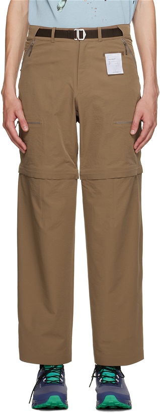 Photo: Satisfy SSENSE Exclusive Brown Trousers