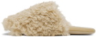 Stand Studio Beige Polly Slippers & Pouch Set